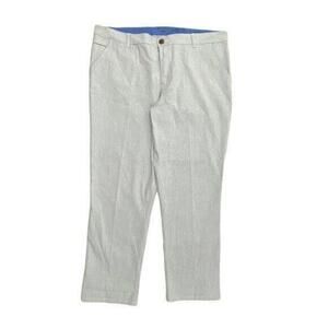 Riders by Lee Slim Crop Women's size 18‎ Blue White Pinstripes Chino Pants